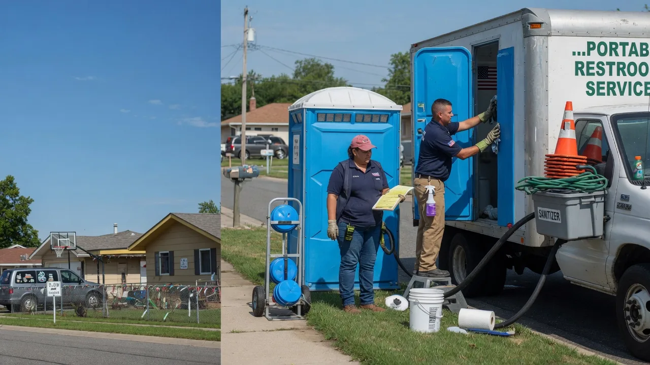 Portable Toilet Rental in Netawaka, KS near me